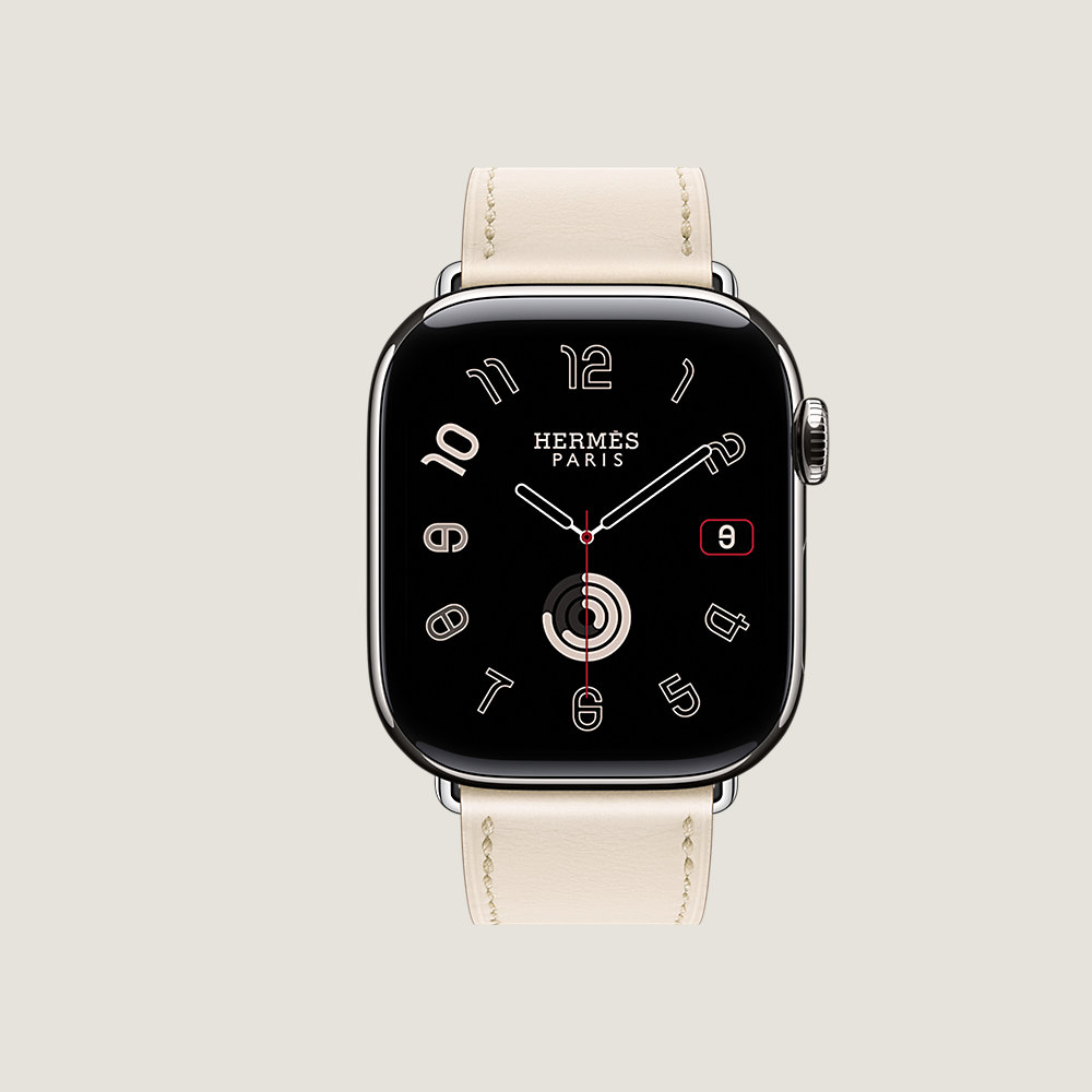 Series 10 case & Band Apple Watch Hermès Single Tour 42 mm